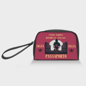 Borsello Speedy Passaporto Ibiza Dame Rouge