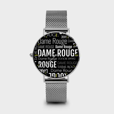 Metal Watch Multi Dame Dame Rouge