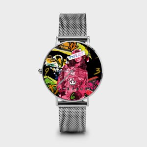 Metal Watch Explicit Dame Rouge
