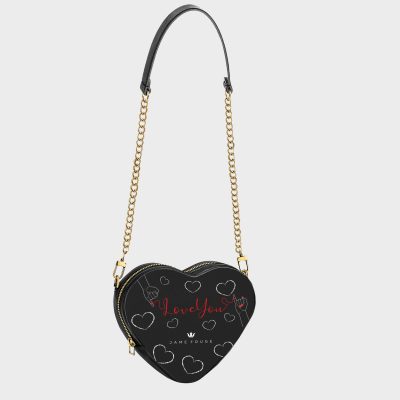 Heart Shape Bag Red Wire Dame Rouge