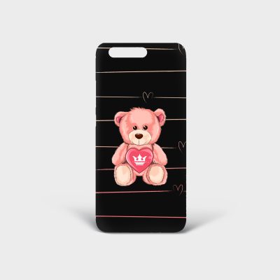 Cover Huawei Teddy Bear Dame Rouge