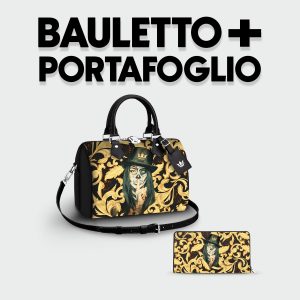 Combo Bauletto + Portafoglio Shut Up