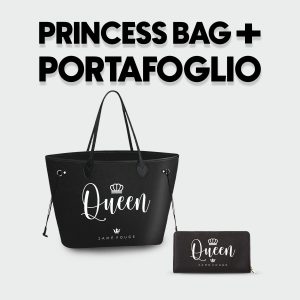 Combo Princess bag + Portafoglio Dame Queen
