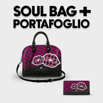 Combo Soul bag + Portafoglio Kiss Lips